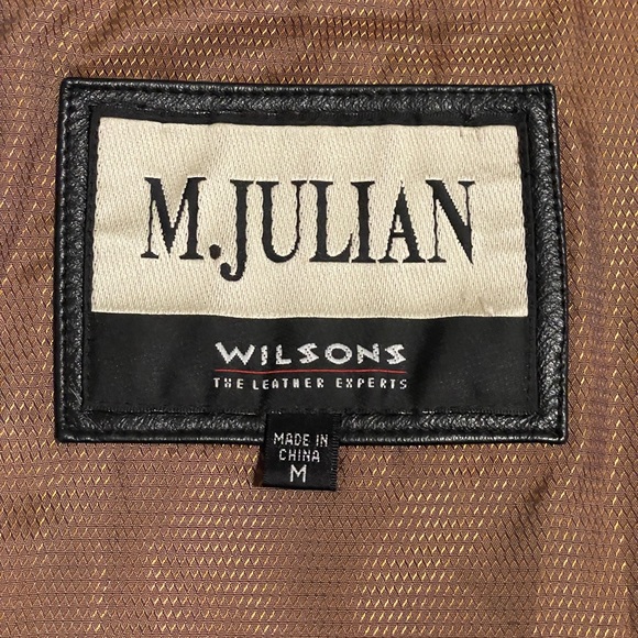 Men’s M. Julian Wilson’s Leather Jacket - Picture 8 of 8